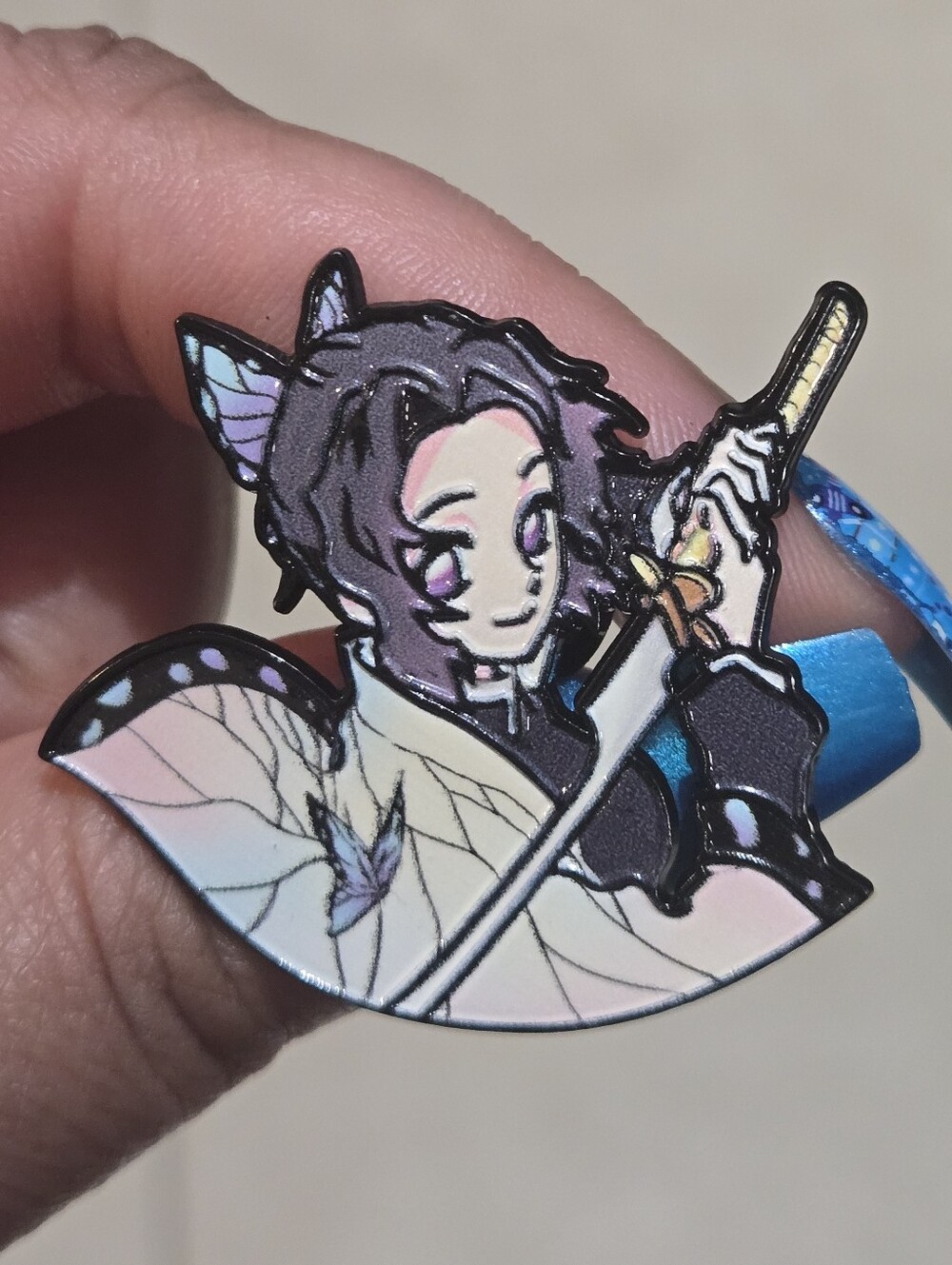Demon Slayer: Kimetsu no Yaiba Shinobu Kochō Enamel Pin